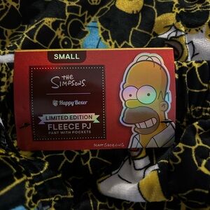 NWT Limited Edition Happy Boxer fleece pajama pants